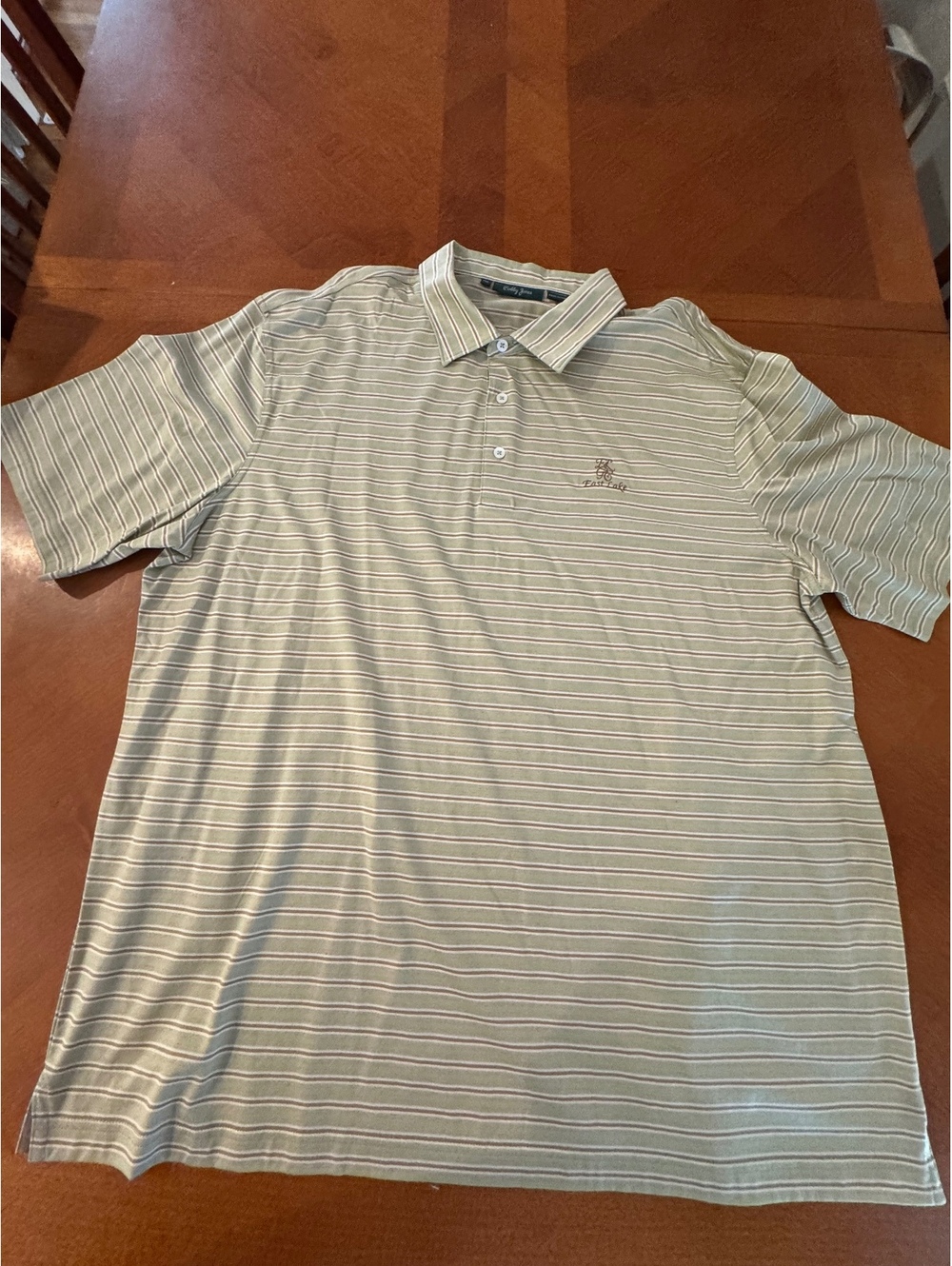 Bobby Jones East Lake Striped Polo Shirt 2XL Cotton D407